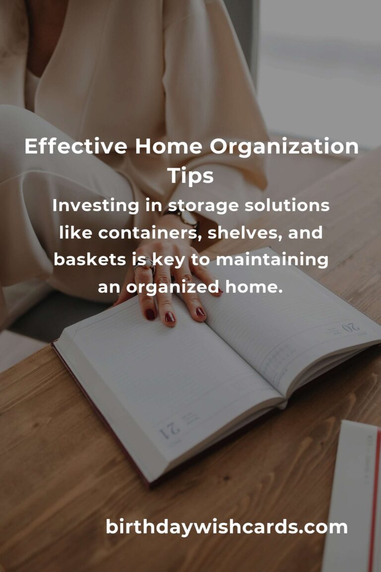 Expert Advice for Home Organization: Transform Your Space