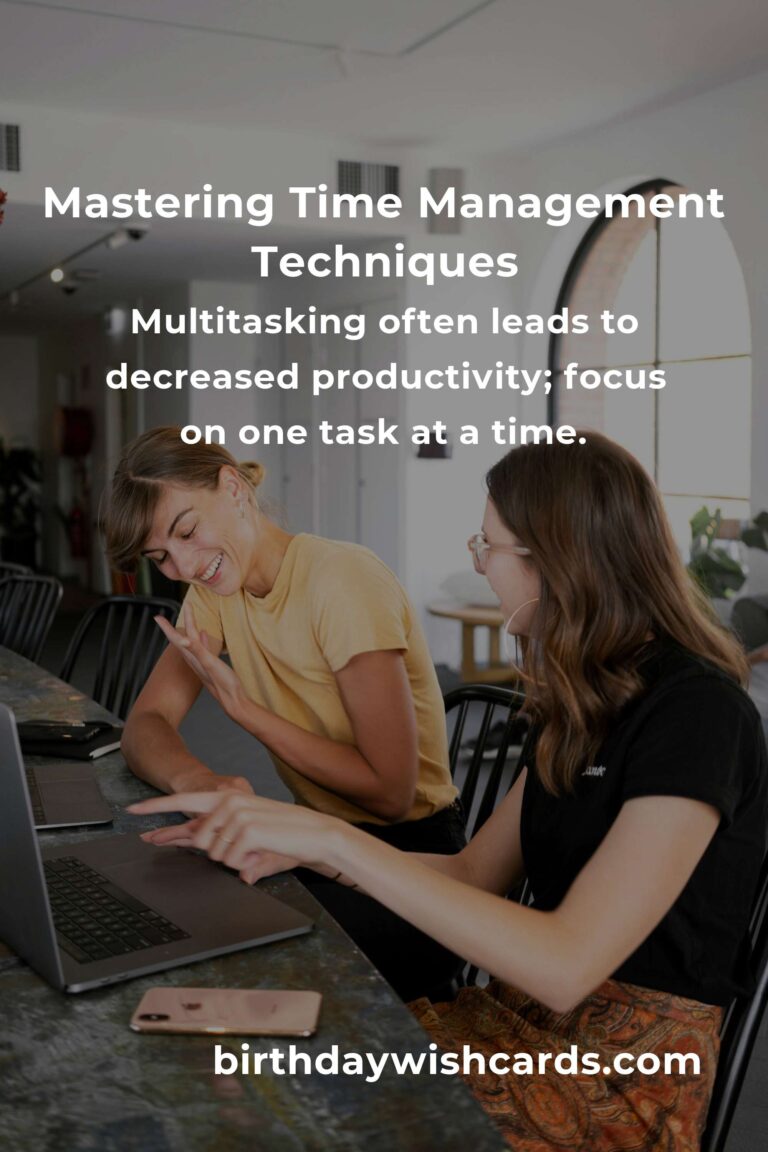 Expert Advice for Mastering Time Management