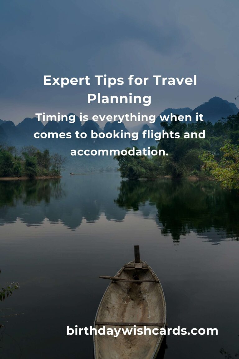 Expert Advice for Seamless Travel Planning