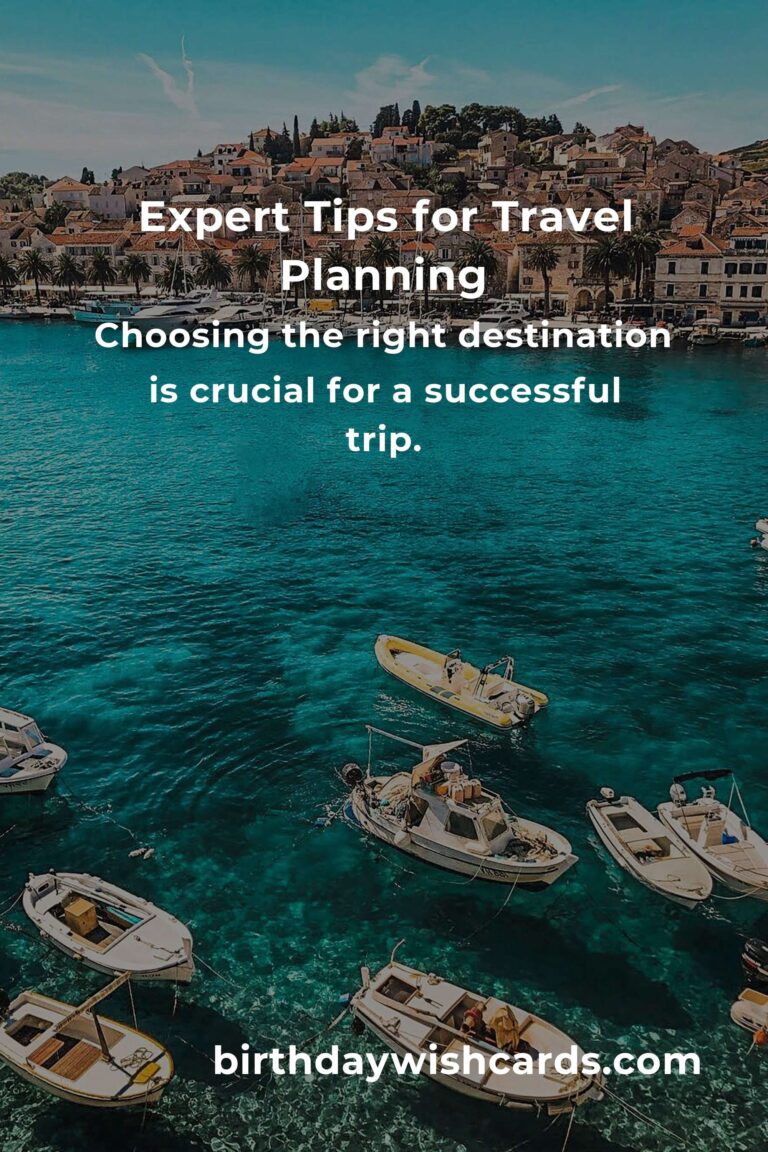 Expert Advice for Seamless Travel Planning