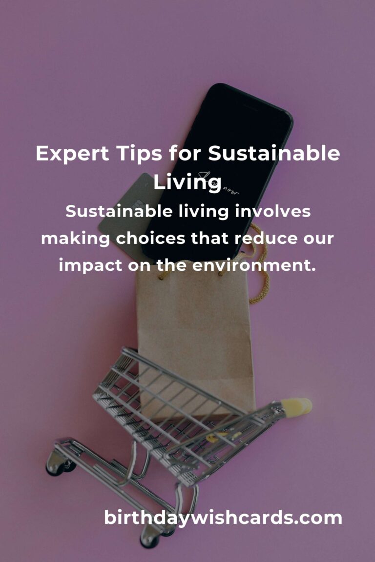 Expert Advice for Sustainable Living: Your Guide to a Greener Future