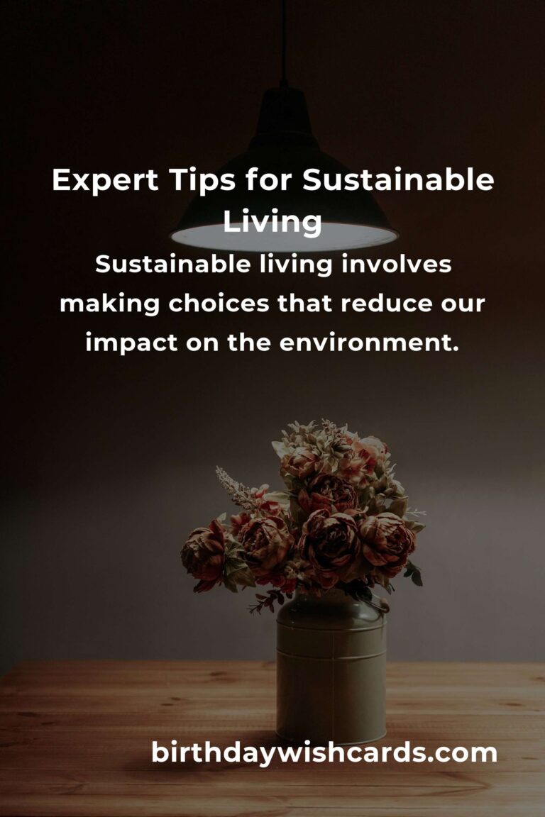 Expert Advice for Sustainable Living: Your Guide to a Greener Future