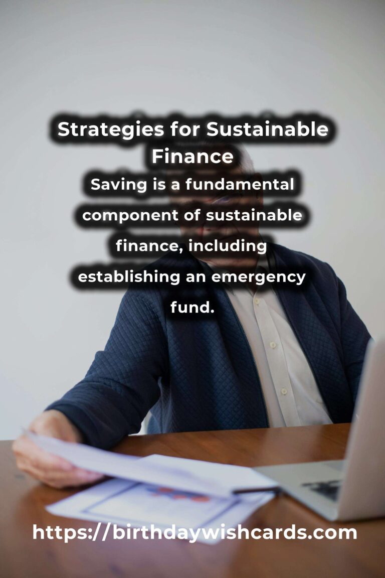 Expert Advice for Sustainable Personal Finance