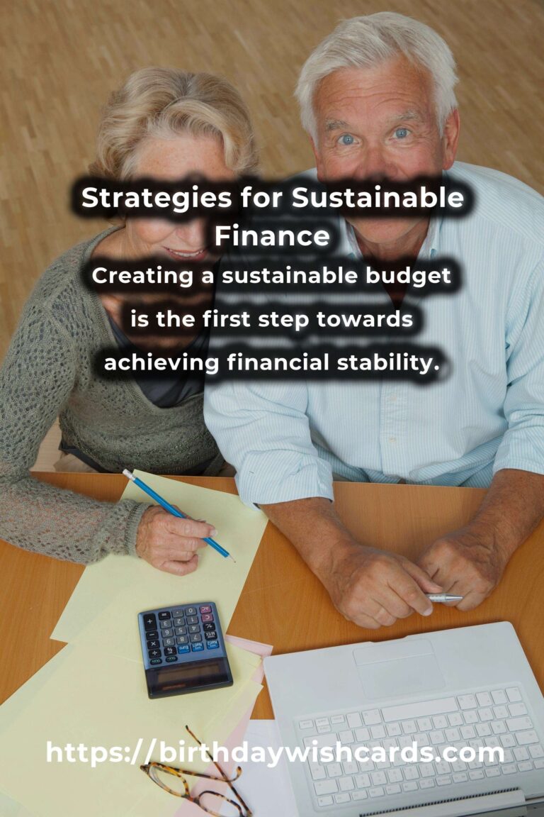 Expert Advice for Sustainable Personal Finance