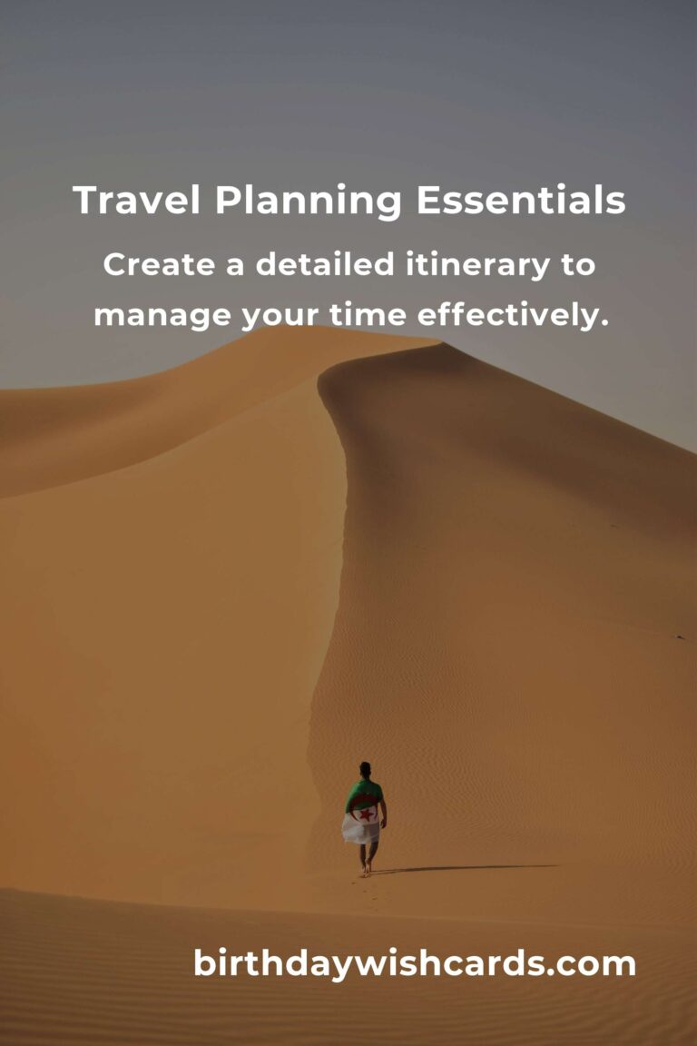 Expert Advice for Travel Planning Ideas