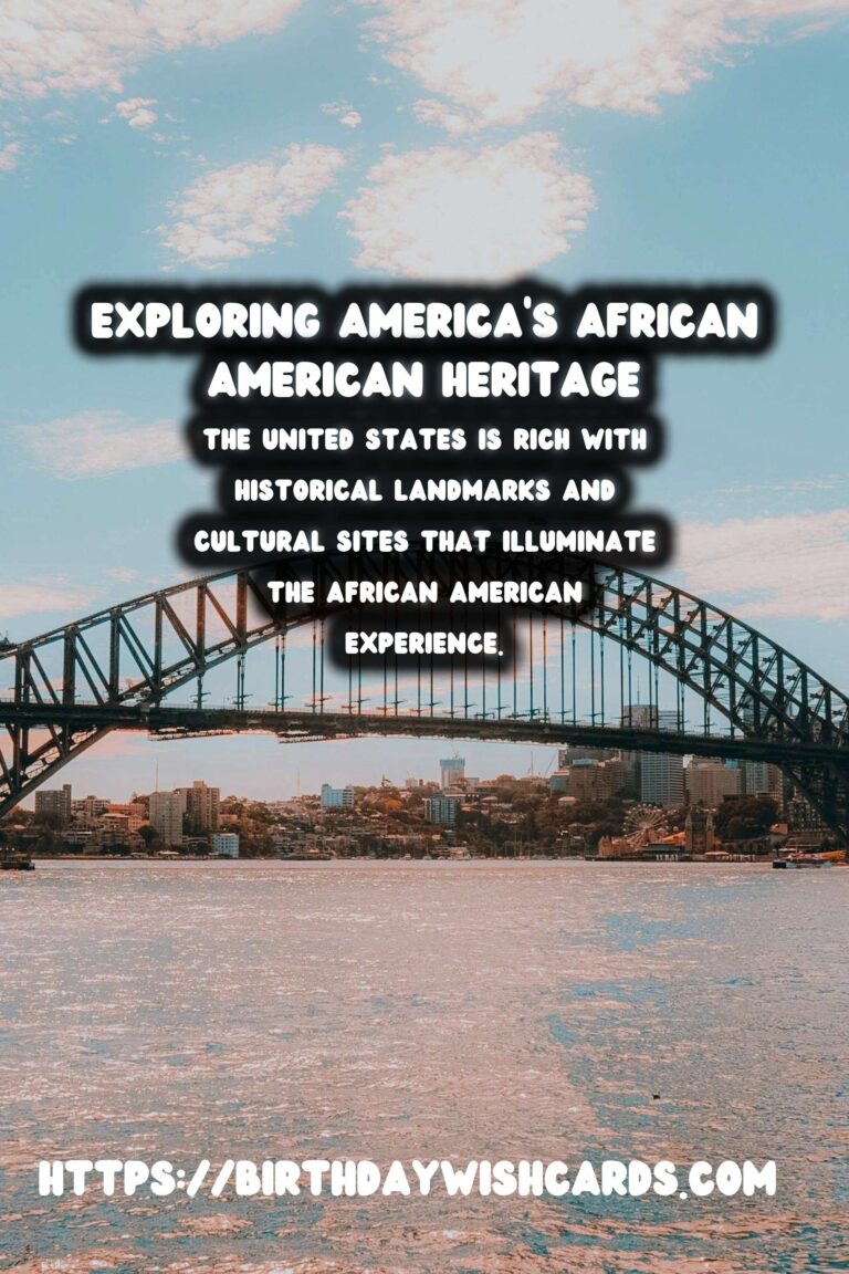 Exploring America's African American Heritage: A Road Trip Journey