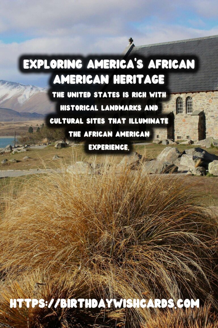 Exploring America's African American Heritage: A Road Trip Journey