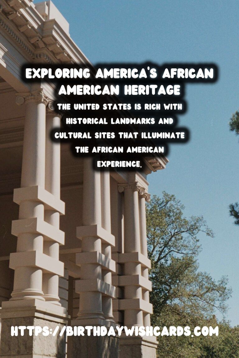 Exploring America's African American Heritage: A Road Trip Journey