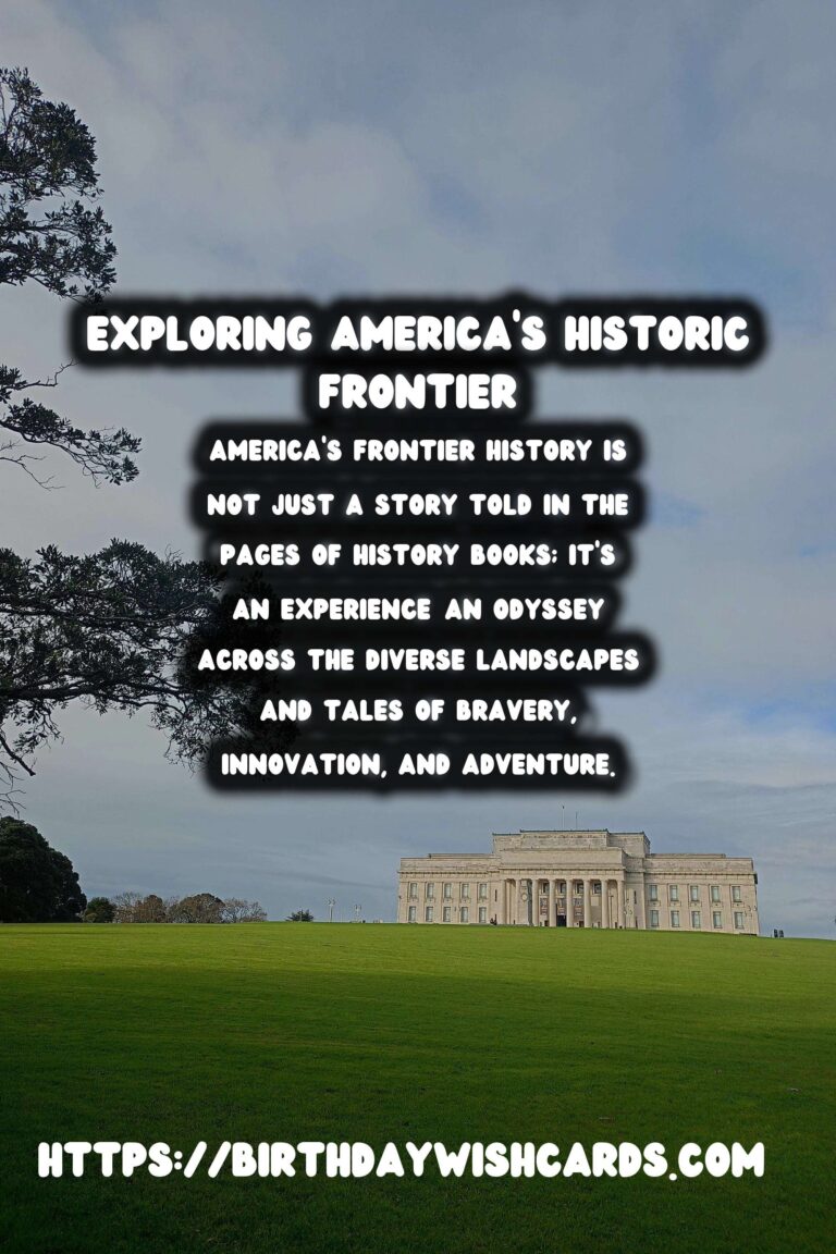 Exploring America's Frontier History: A Legendary Road Trip Experience