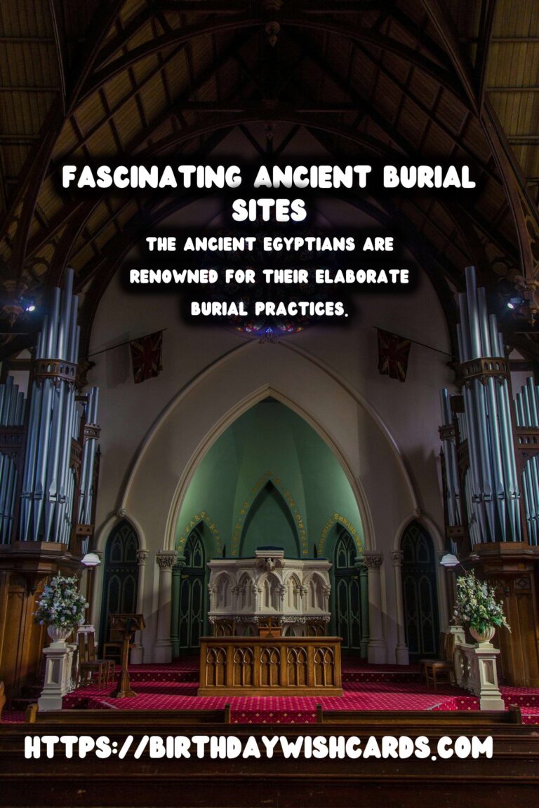 Exploring Ancient Burial Sites: Their Cultural Meanings