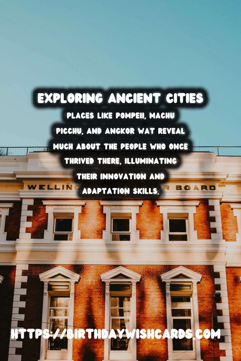 Exploring Ancient Cities: Their Archaeology and Reconstruction