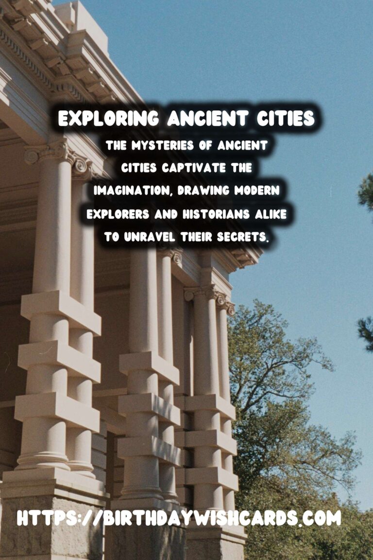 Exploring Ancient Cities: Their Archaeology and Reconstruction