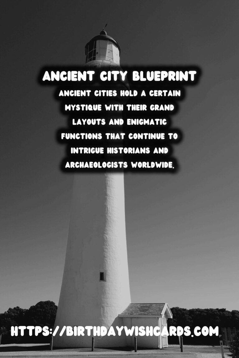 Exploring Ancient Cities: Their Layout and Function