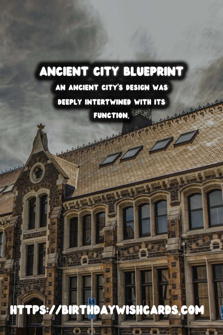 Exploring Ancient Cities: Their Layout and Function