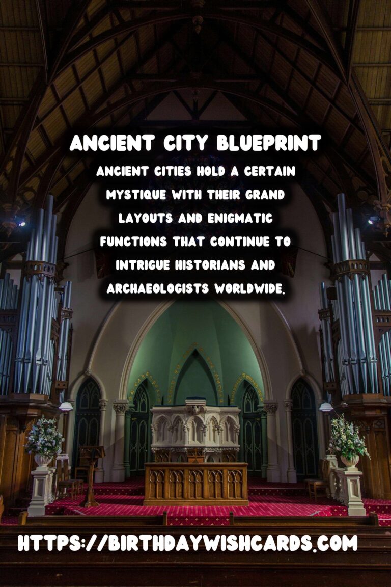 Exploring Ancient Cities: Their Layout and Function