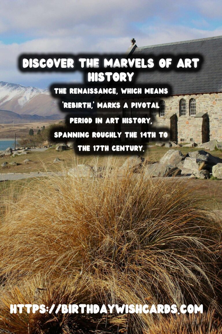 Exploring Art History Tours: From Renaissance to Romanticism