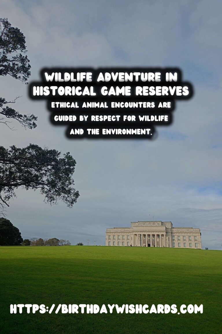Exploring Ethical Animal Encounters in Historical Game Reserves