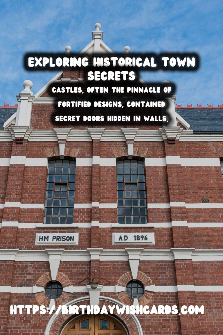 Exploring Hidden Fortifications and Secret Passages in Historical Towns