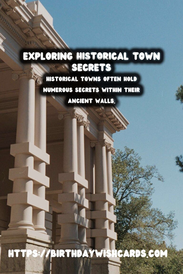 Exploring Hidden Fortifications and Secret Passages in Historical Towns