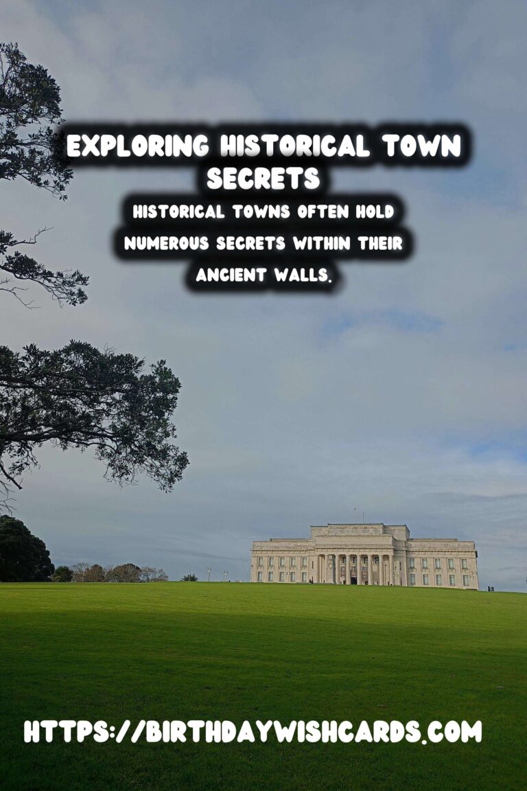 Exploring Hidden Fortifications and Secret Passages in Historical Towns