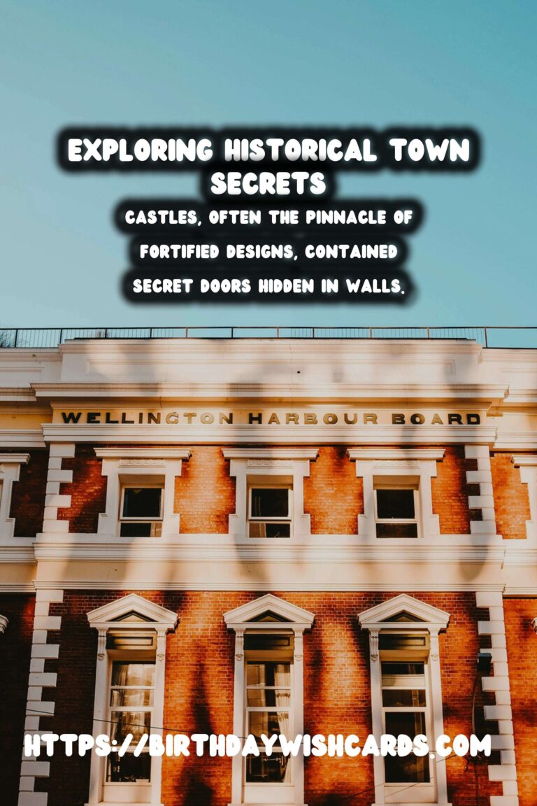Exploring Hidden Fortifications and Secret Passages in Historical Towns