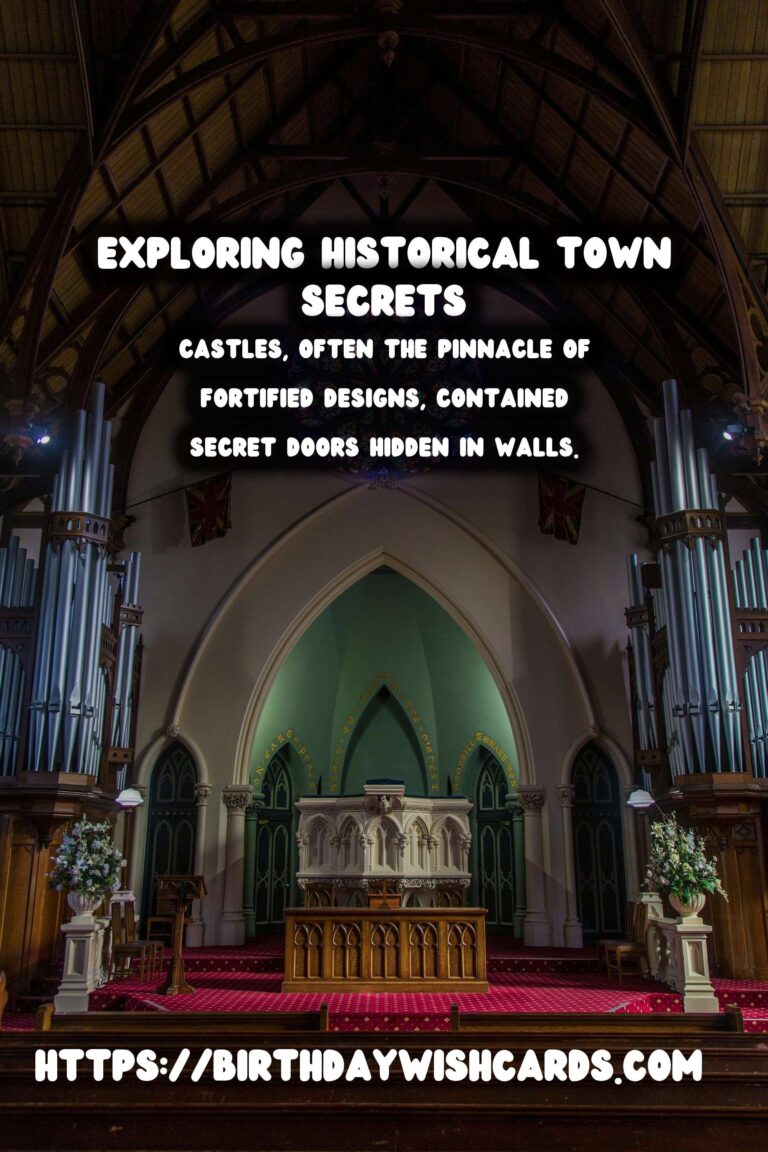 Exploring Hidden Fortifications and Secret Passages in Historical Towns