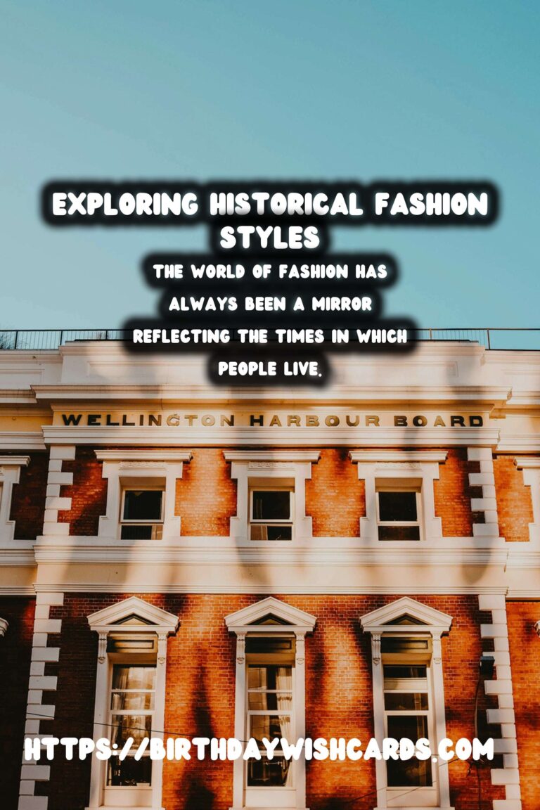 Exploring Historical Fashion: From Renaissance Elegance to Romantic Opulence