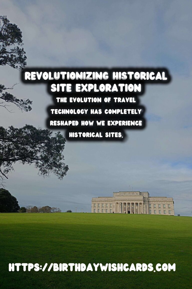 Exploring Historical Sites with Travel Tech: The Role of Drones and VR