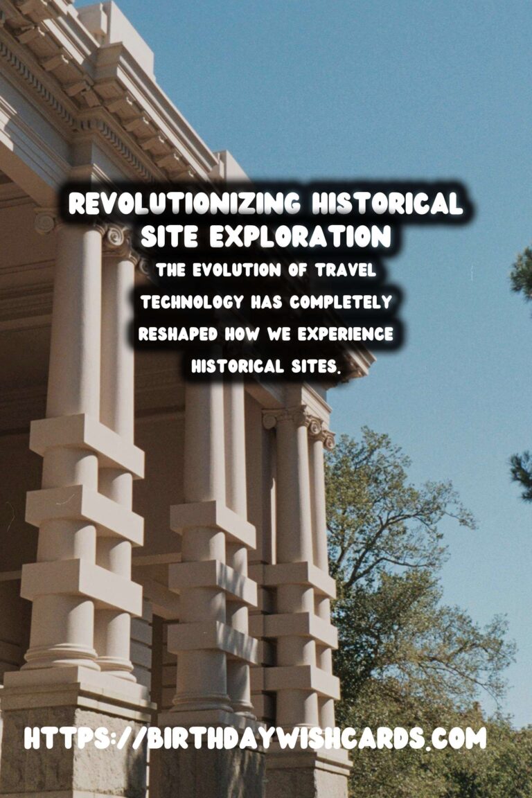 Exploring Historical Sites with Travel Tech: The Role of Drones and VR