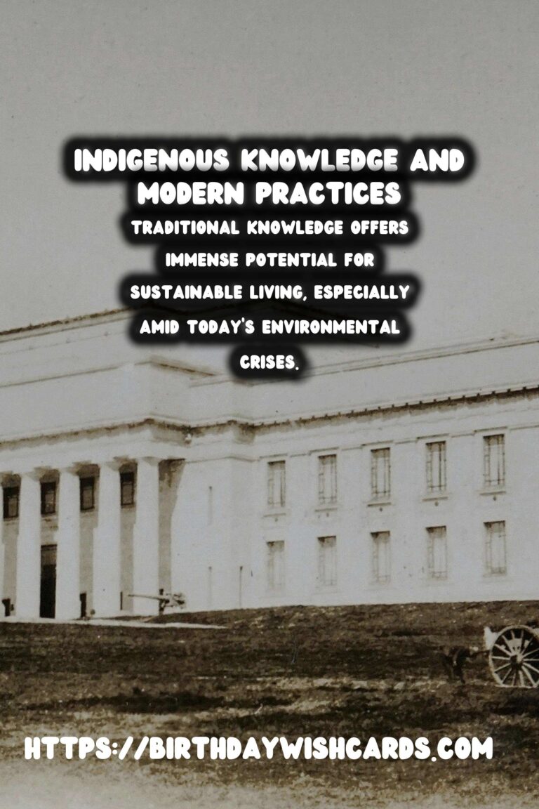 Exploring Indigenous Heritage: Bridging Traditional Knowledge with Modern Relevance
