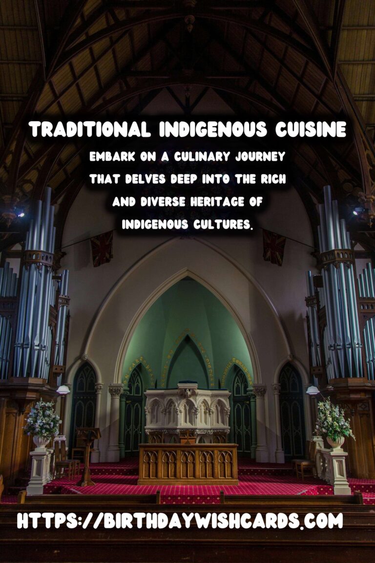 Exploring Indigenous Heritage Through Traditional Food and Cuisine