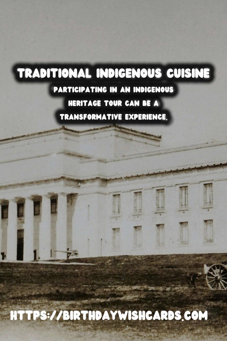 Exploring Indigenous Heritage Through Traditional Food and Cuisine