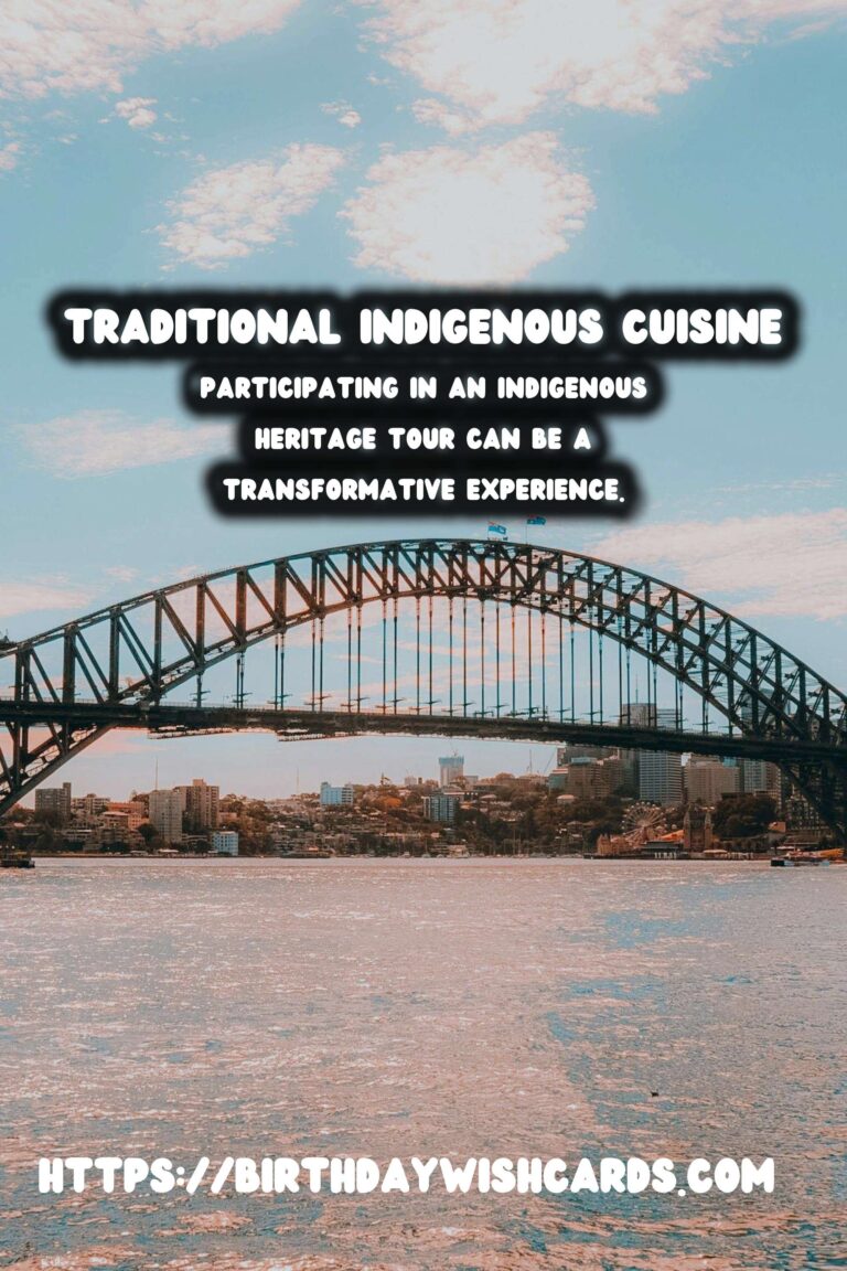Exploring Indigenous Heritage Through Traditional Food and Cuisine