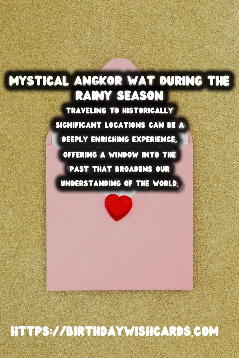 Exploring Off-Season Historical Tours: A Guide to Enjoy Popular Spots Without the Crowds