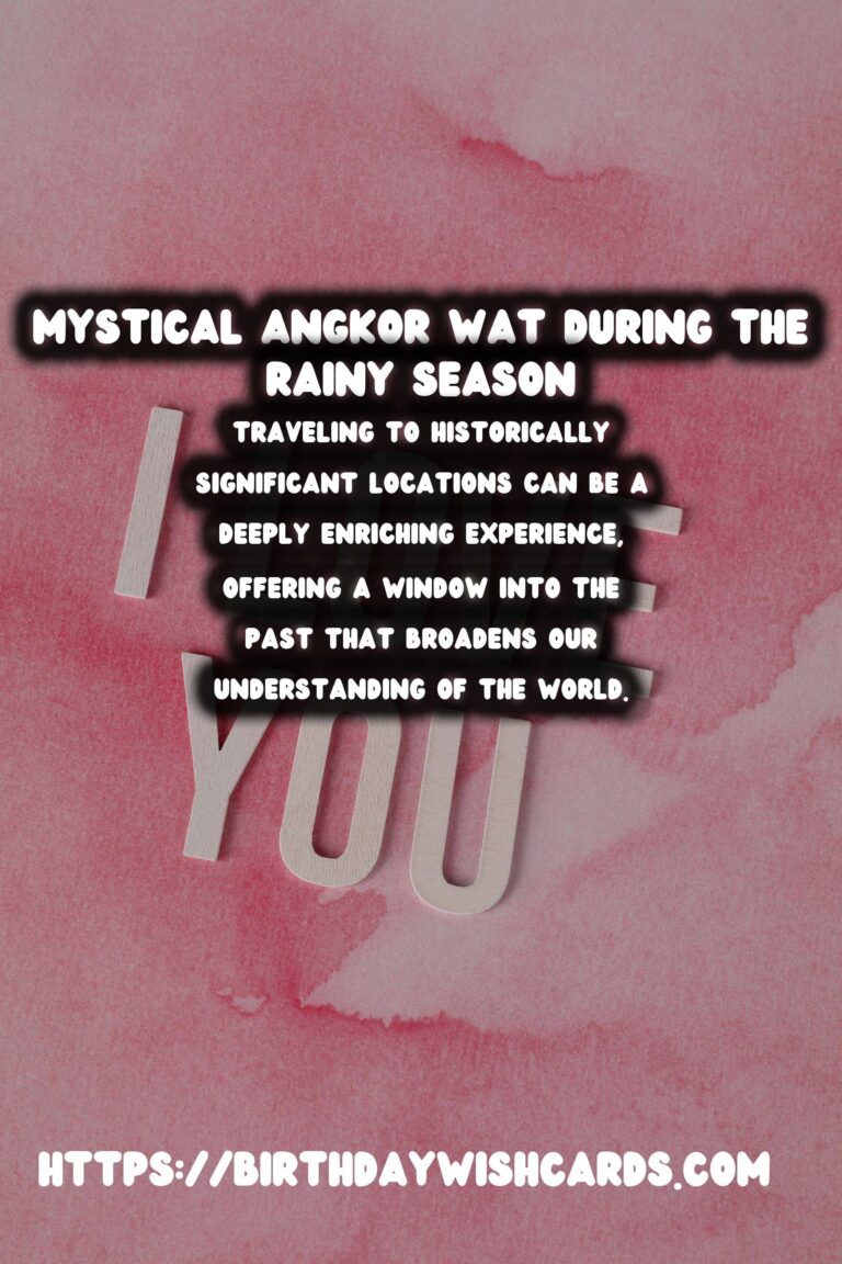 Exploring Off-Season Historical Tours: A Guide to Enjoy Popular Spots Without the Crowds