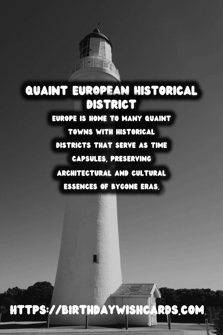 Exploring Time Capsule Historical Districts in Europe's Quaint Towns