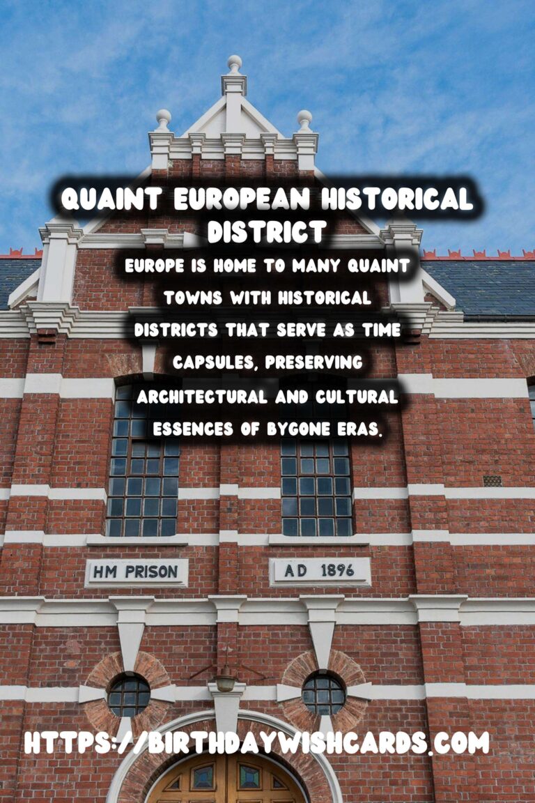 Exploring Time Capsule Historical Districts in Europe's Quaint Towns