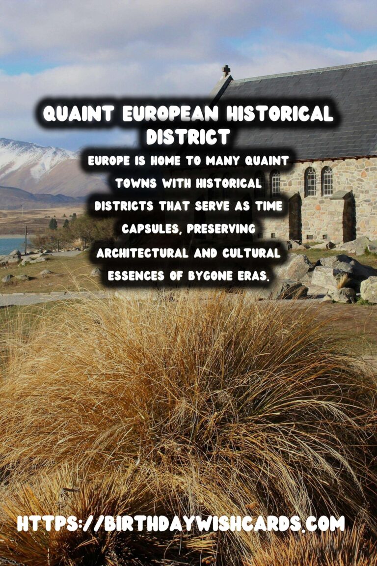 Exploring Time Capsule Historical Districts in Europe's Quaint Towns