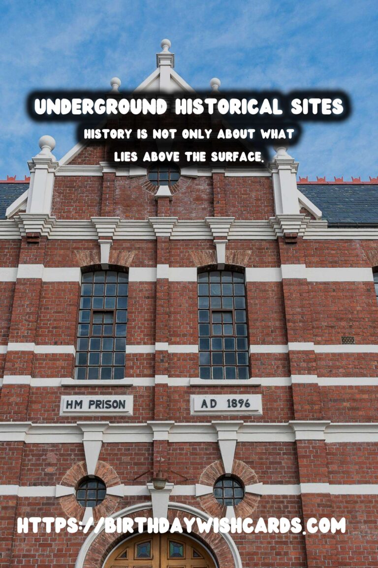 Exploring Underground Historical Sites: Subterranean Wonders