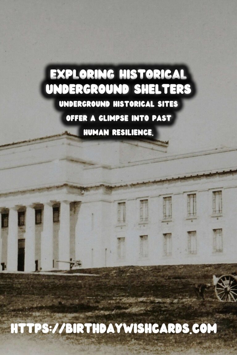 Exploring Underground Historical Sites Used as Shelters