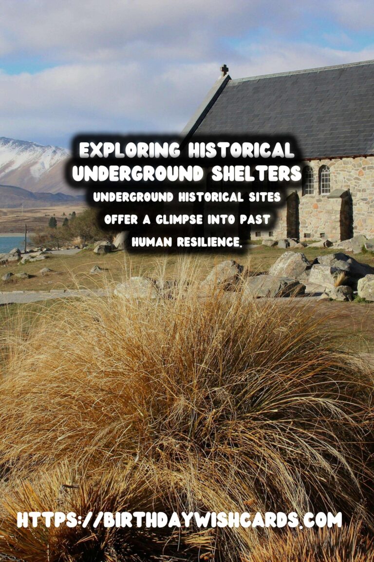 Exploring Underground Historical Sites Used as Shelters