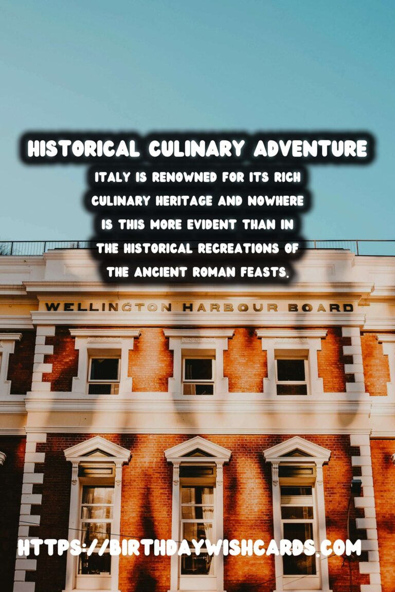 Exploring Unique Historical Culinary Experiences for Adventurous Foodies