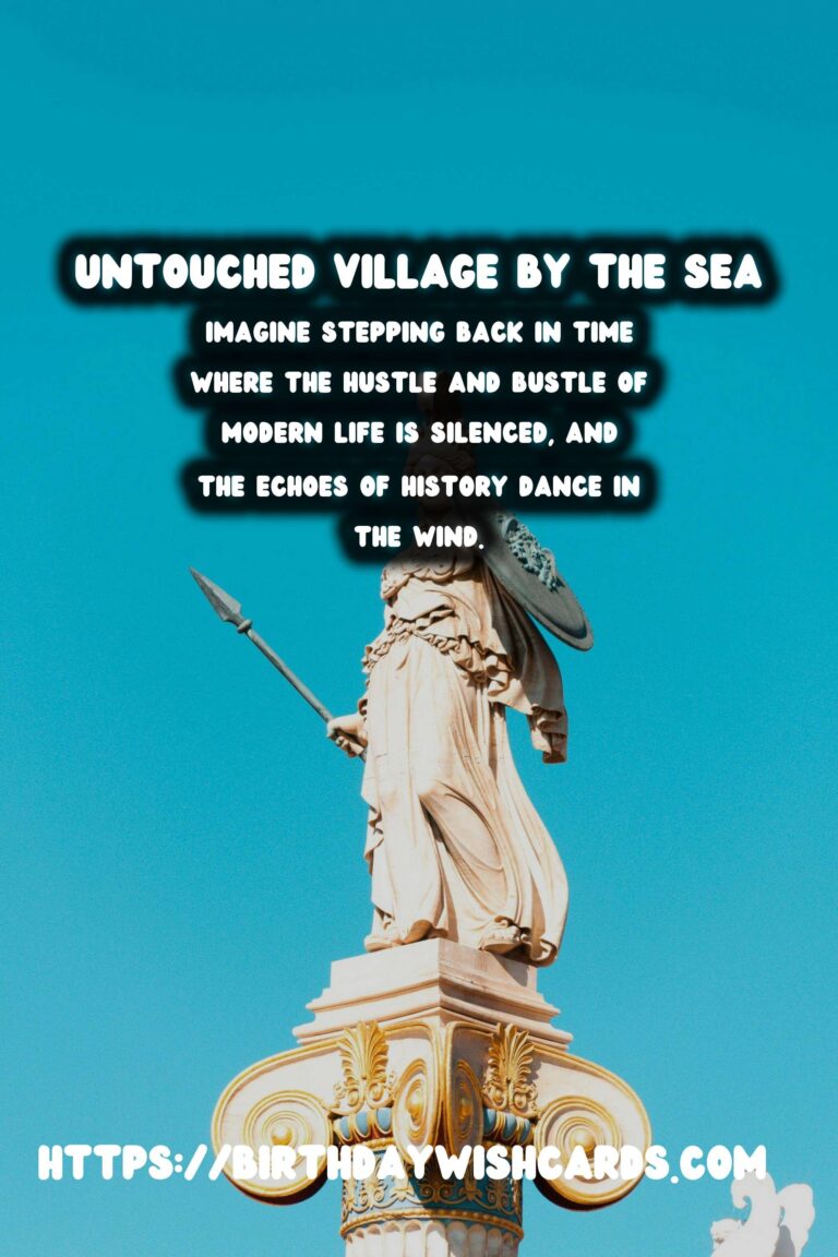 Exploring Untouched Historical Coastal Villages