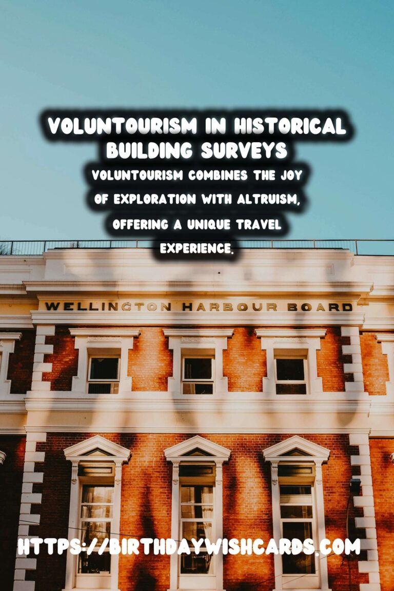 Exploring Voluntourism for Historical Building Surveys: A Unique Travel Experience