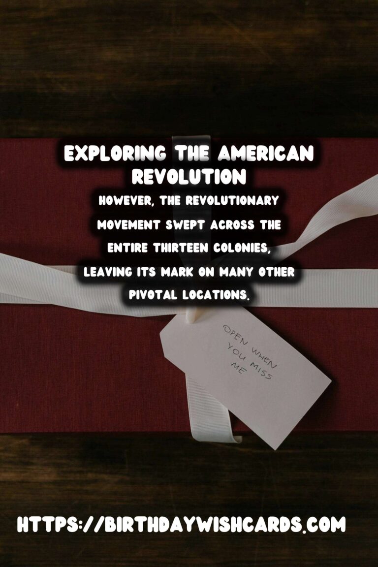 Exploring the American Revolution: Beyond Boston & Philadelphia