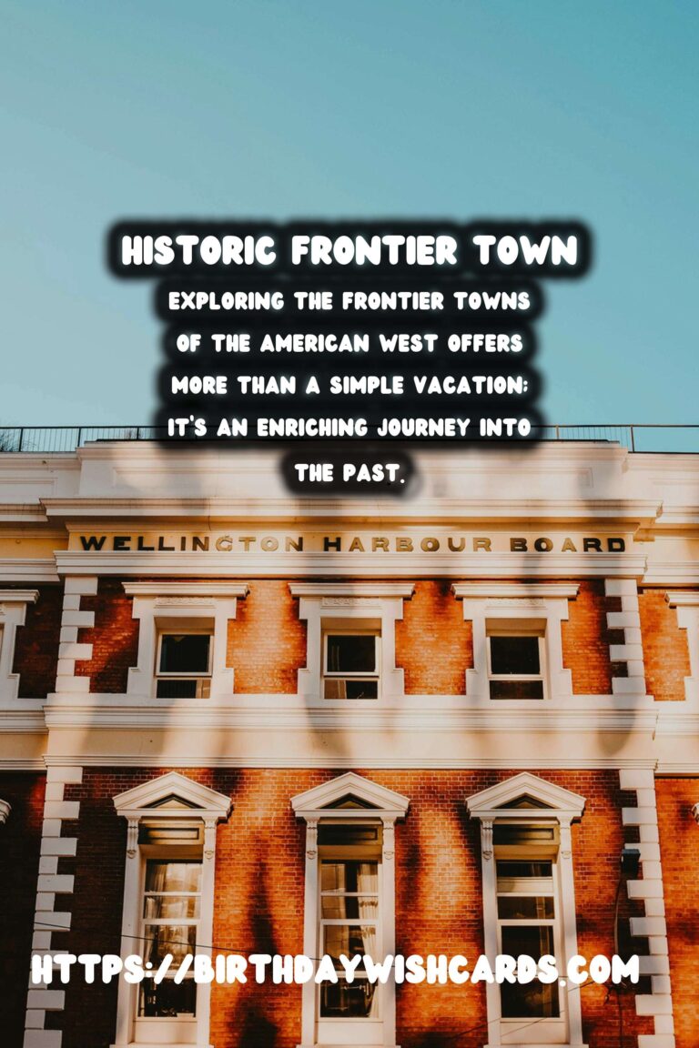 Exploring the American West's Frontier Towns: A Journey Through History and Culture