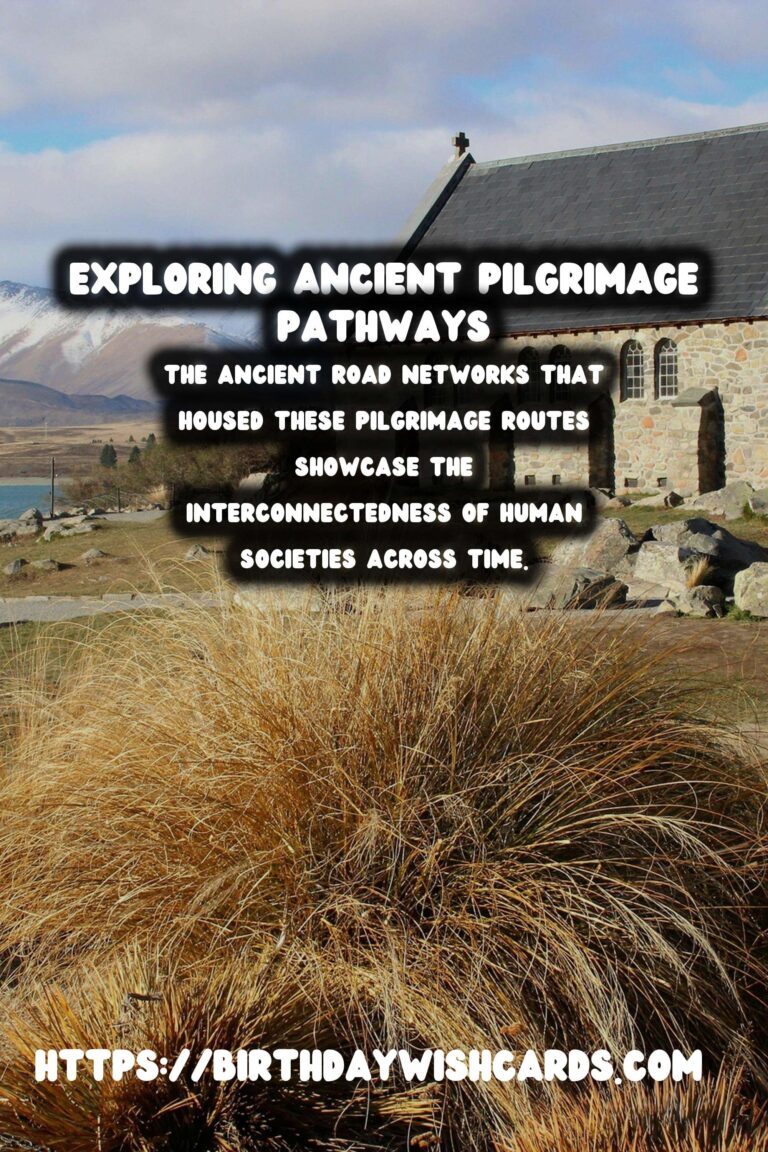 Exploring the Ancient Road Networks: Tracing Historical Pilgrimage Routes