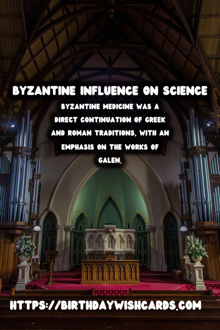 Exploring the Byzantine Empire's Impact on Scientific Progress