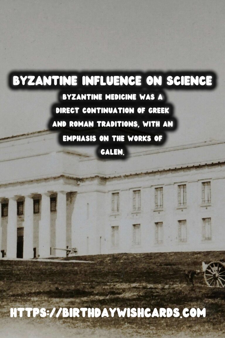 Exploring the Byzantine Empire's Impact on Scientific Progress