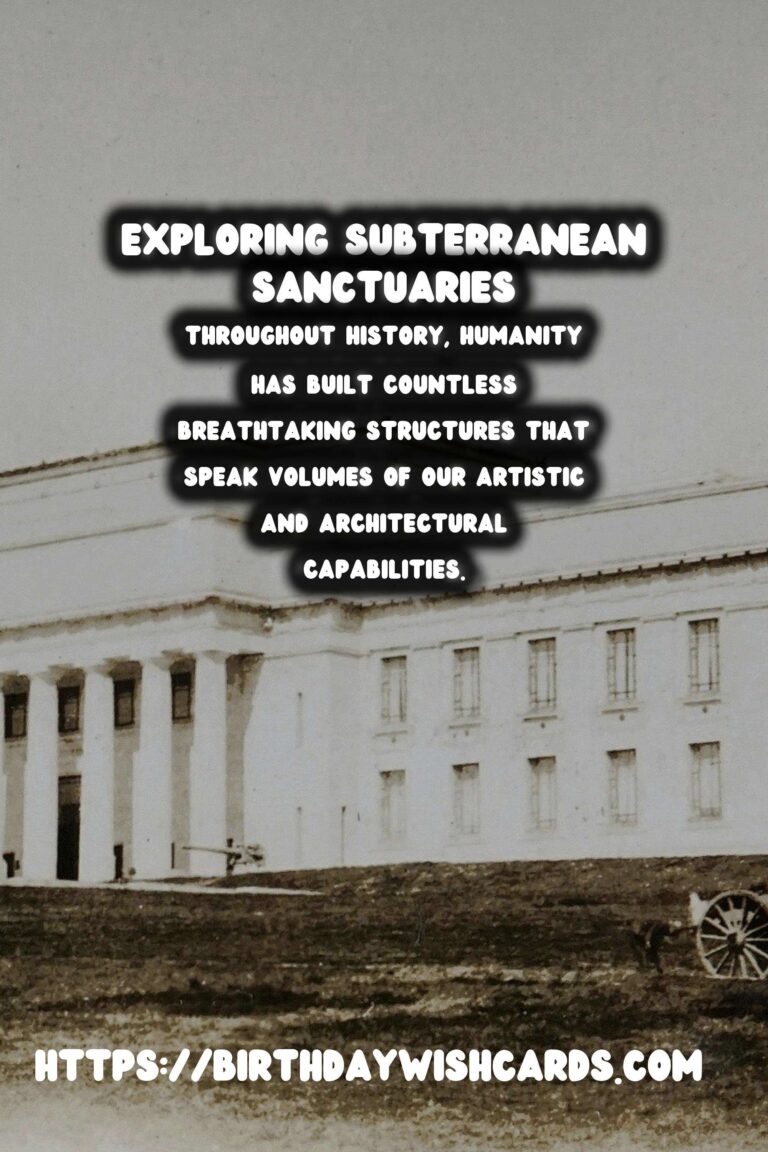 Exploring the Enigmatic Underground Historical Churches and Cathedrals